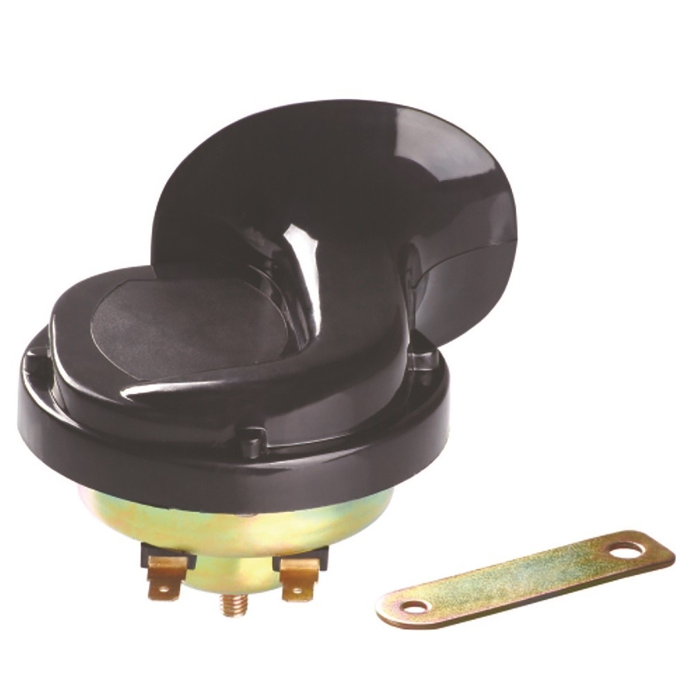 Buzina caracol Universal 12v com suporte Gaus GB1052