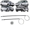 Kit reparo vidro eletrico fox 4 portas dianteiro spacefox