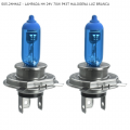 Kit Lâmpada Super Branca H4 24V . 70/75W 8500k. P43t Tech One